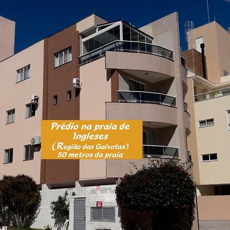 Otimo Apartamento Na Praia Dos Ingleses Gaivotas 70M Do Mar Florianópolis Exteriör bild